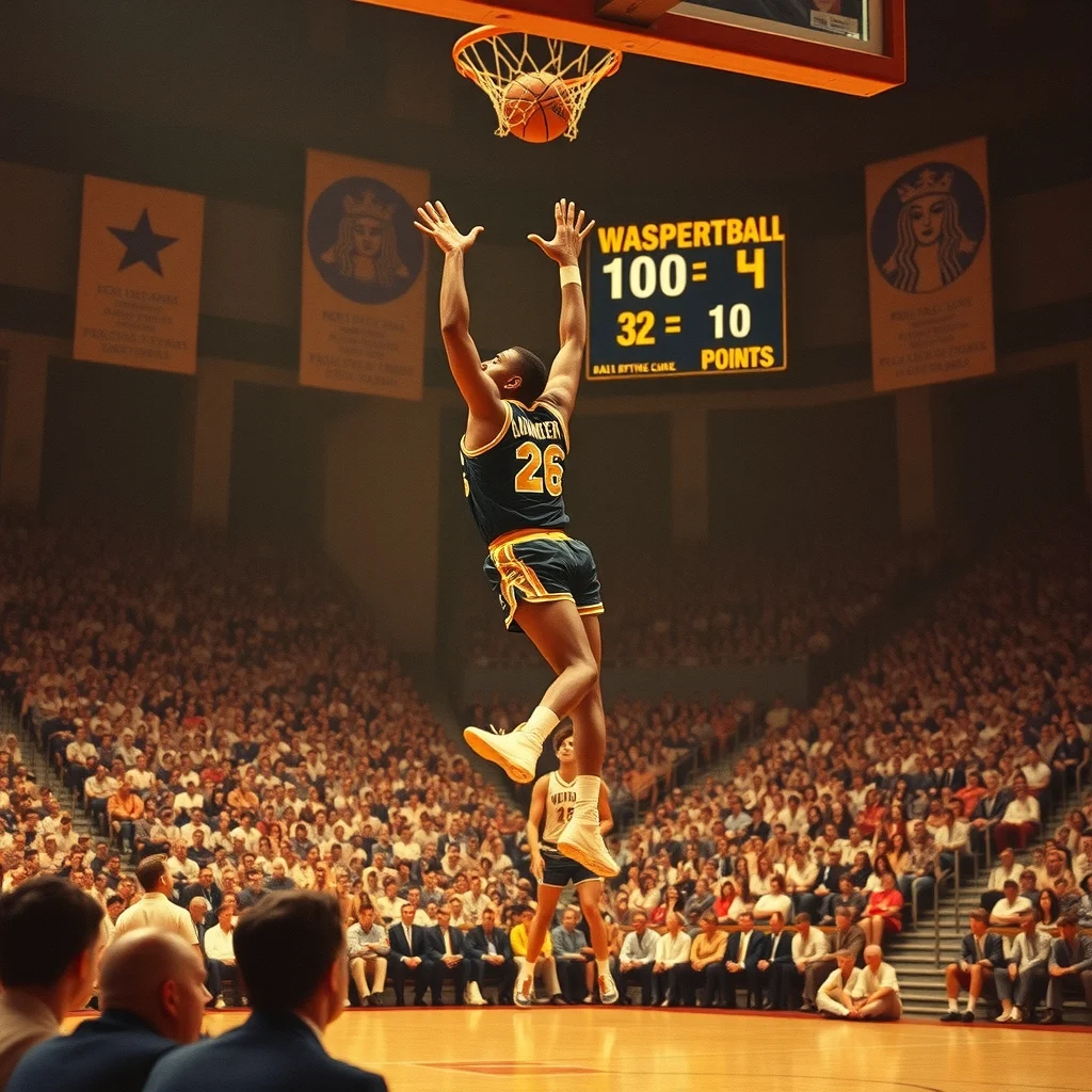 Wilt Chamberlain 100 sayı attığı an, Hershey Sports Arena, 1962