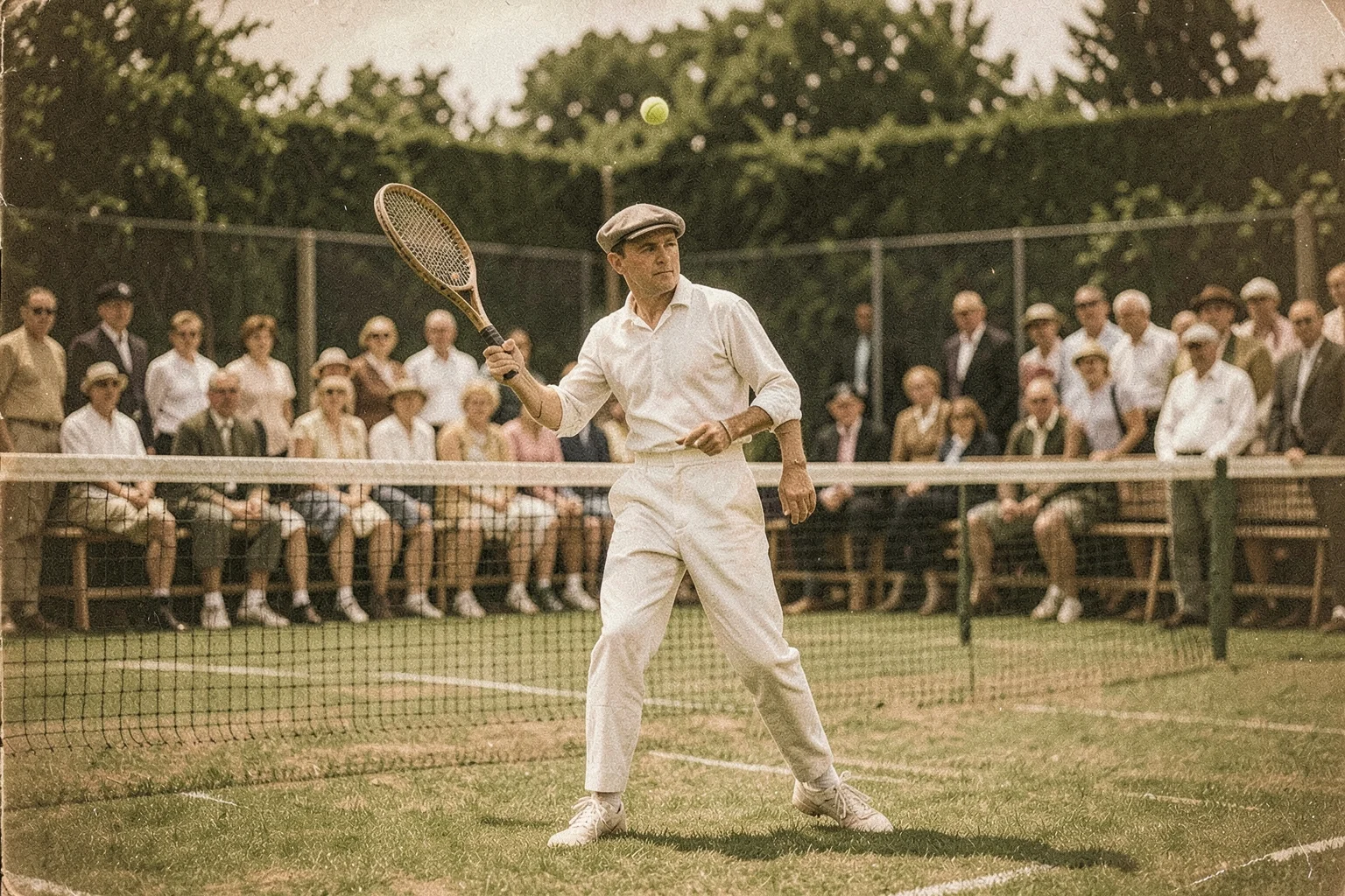 Spencer Gore'un Wimbledon'daki zafer anı