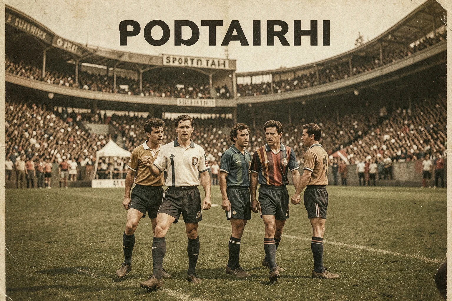 Uruguay ve Arjantin takımlarının 1930 FIFA Dünya Kupası finalindeki maçının bir sahnesi