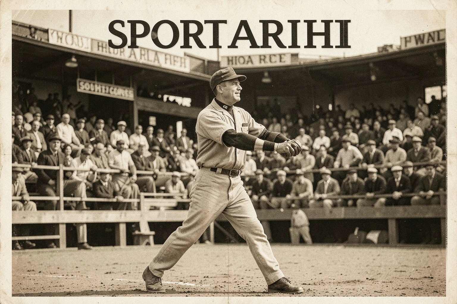 1903 World Series maçında Boston Americans ve Pittsburgh Pirates oyuncuları, dönemin kıyafetleri ve stadyumu içinde