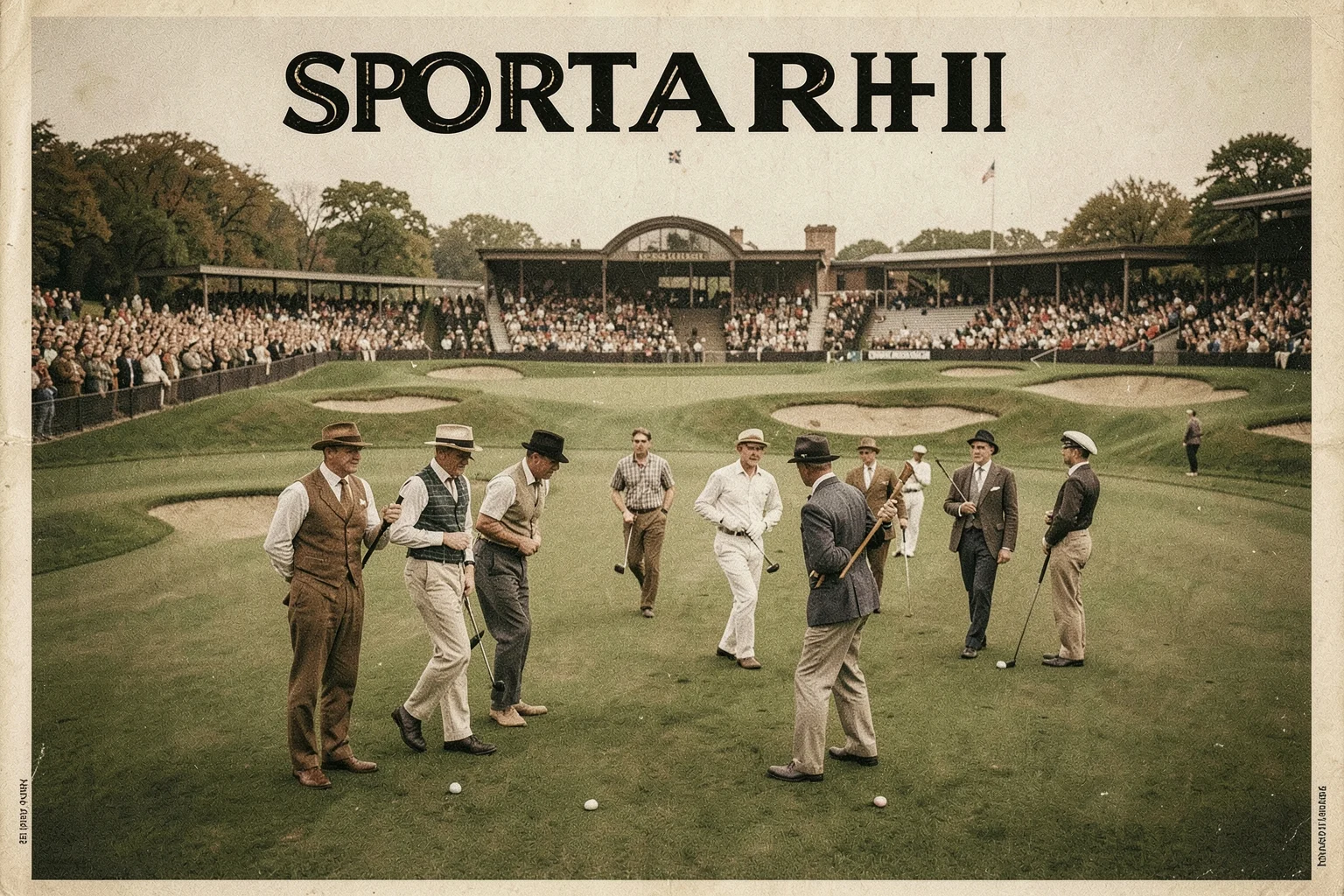 Golf sahalarında iki takım arasında rekabet