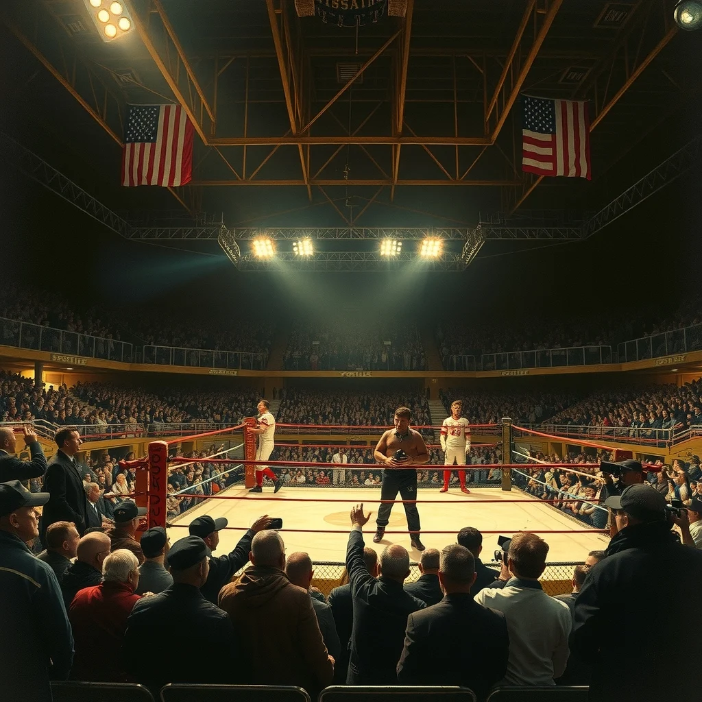 Gerard Gordeau ve Teila Tuli, UFC 1'de mücadele ediyor.