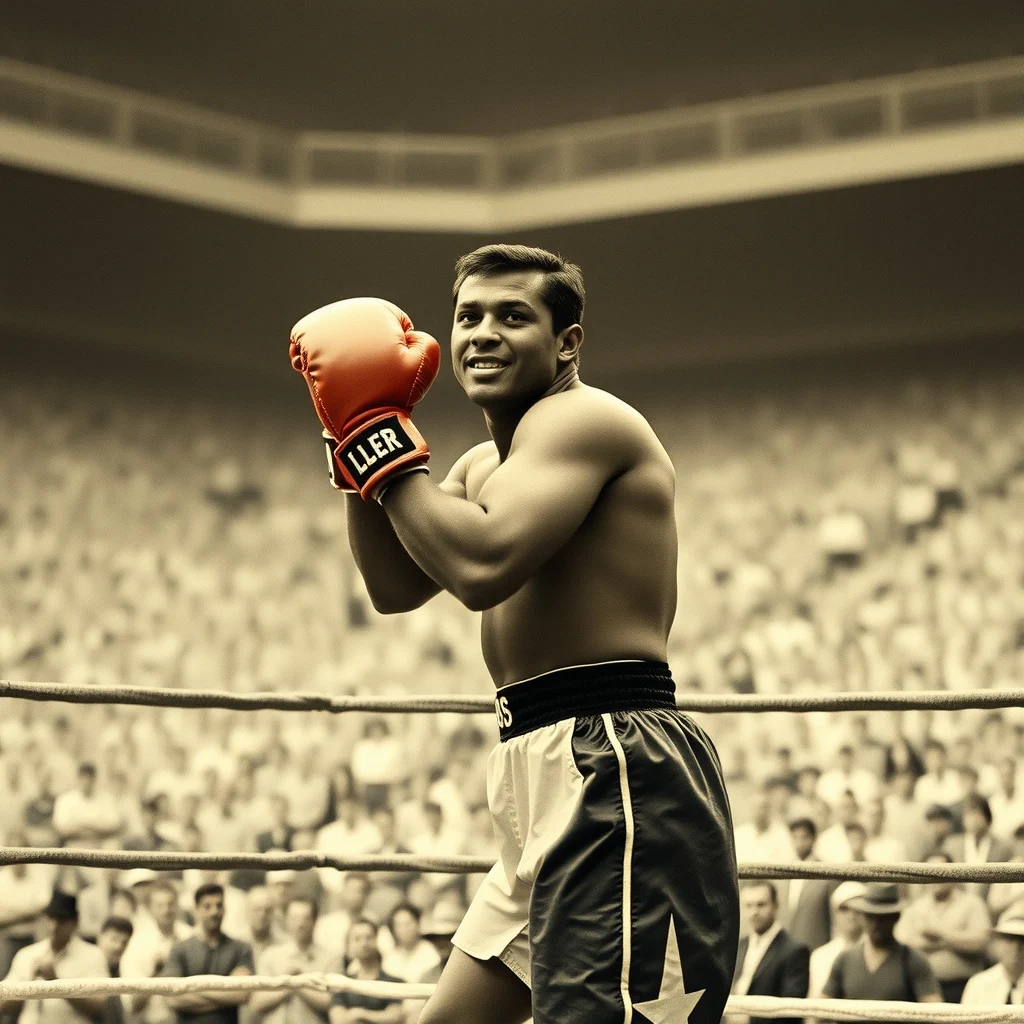 Sugar Ray Robinson ringde