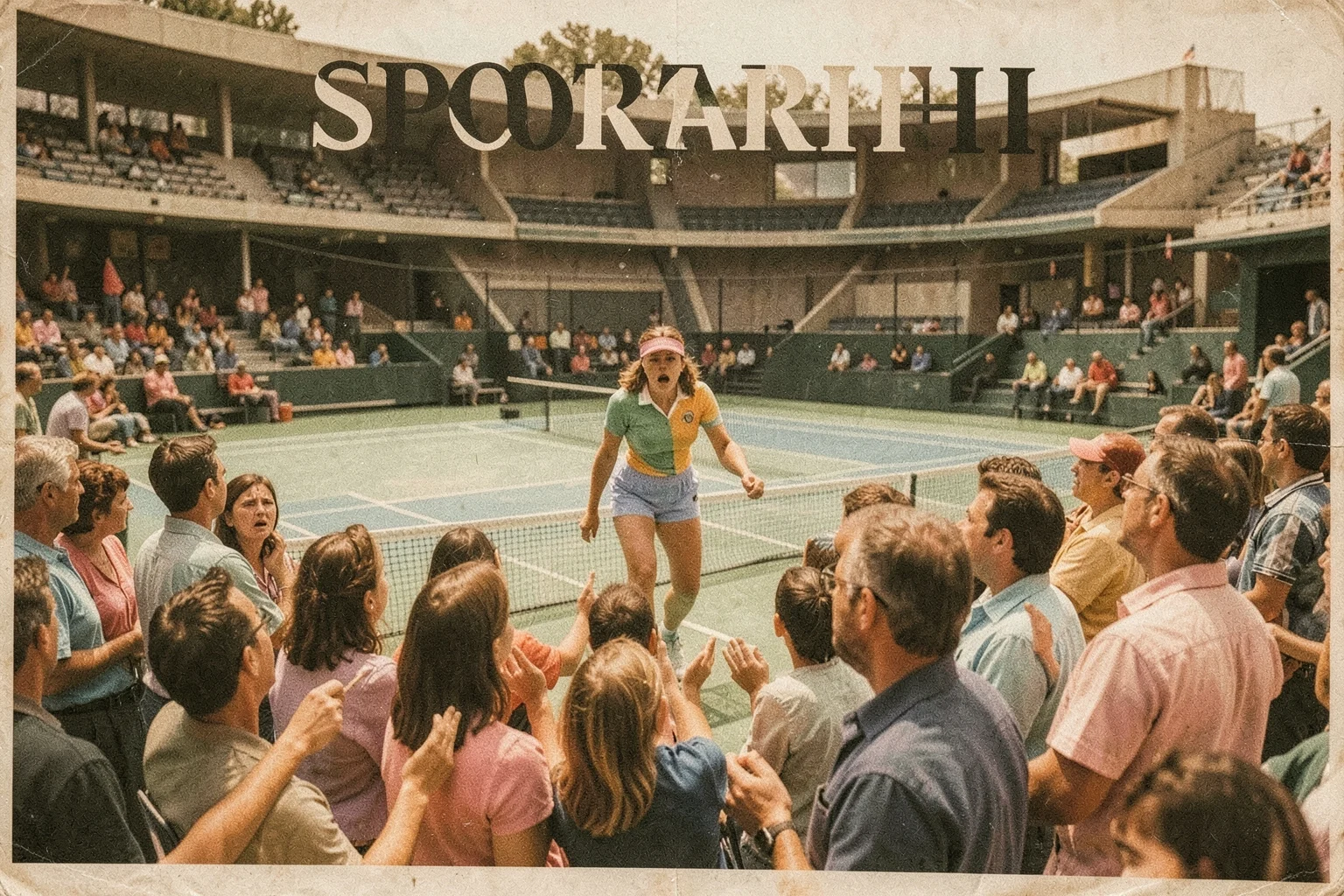 Monica Seles'in saldırı anı