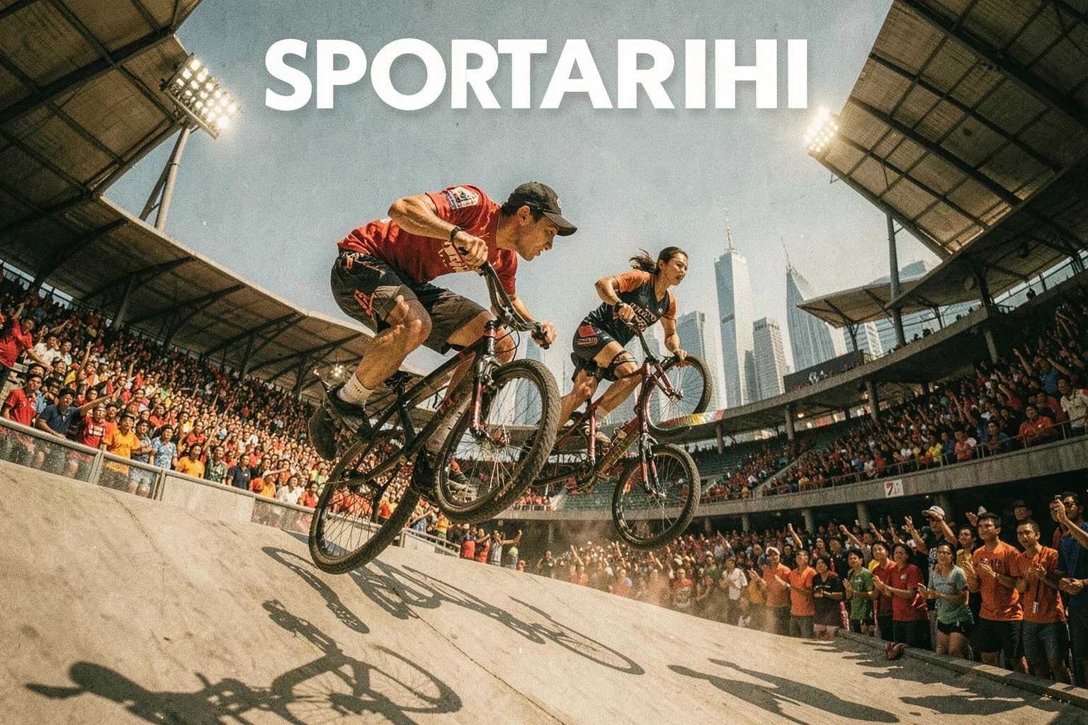 BMX yarışının 2008 Pekin Olimpiyatları'ndaki ilk olimpiyat mücadelesi