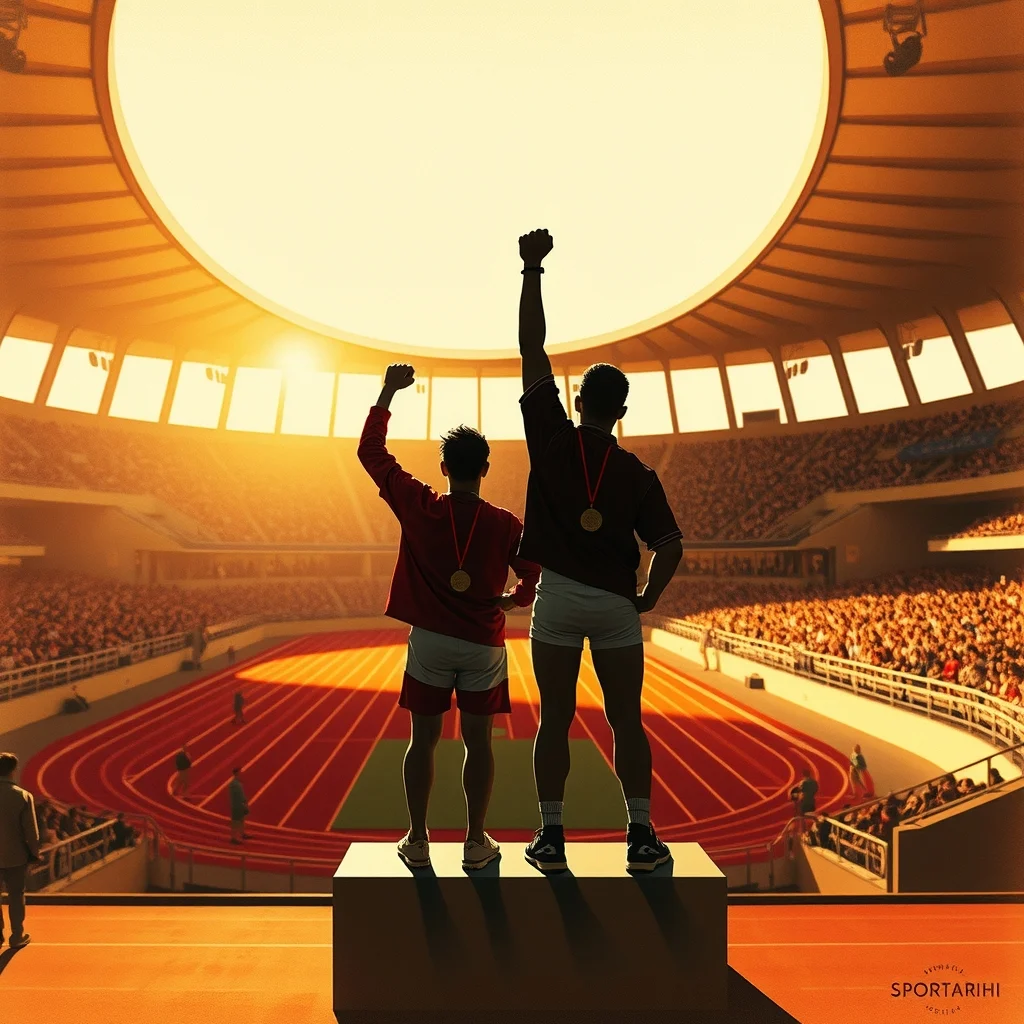 16 Ekim 1968'de Tommie Smith ve John Carlos, Meksika Olimpiyatları'ndaki madalya töreninde ırk ayrımcılığına karşı protestolarıyla spor tarihine geçti.